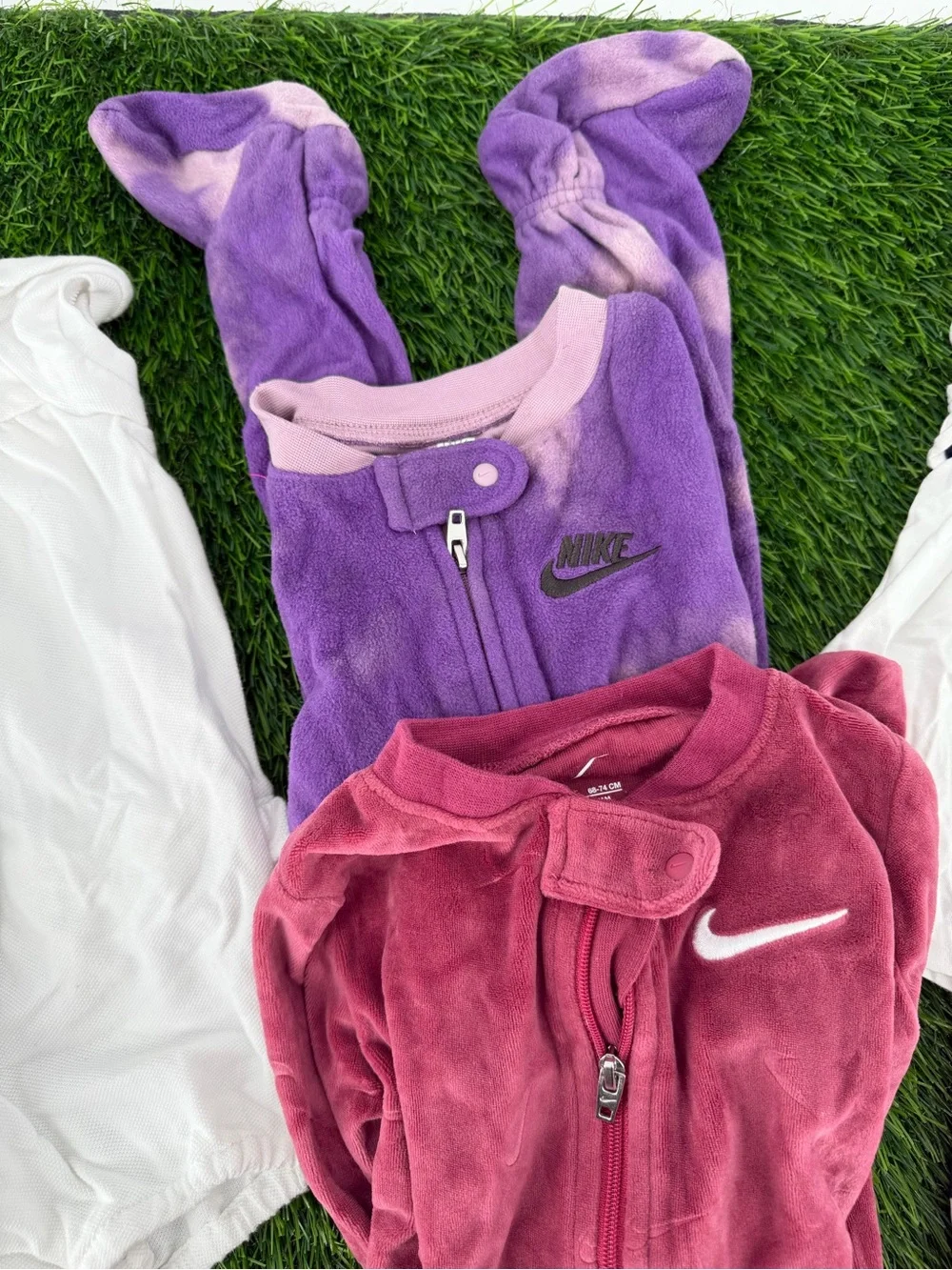 Ralph Lauren & Nike 9 Month Baby Clothing Lot Fleece Onesie Nautical Outfits